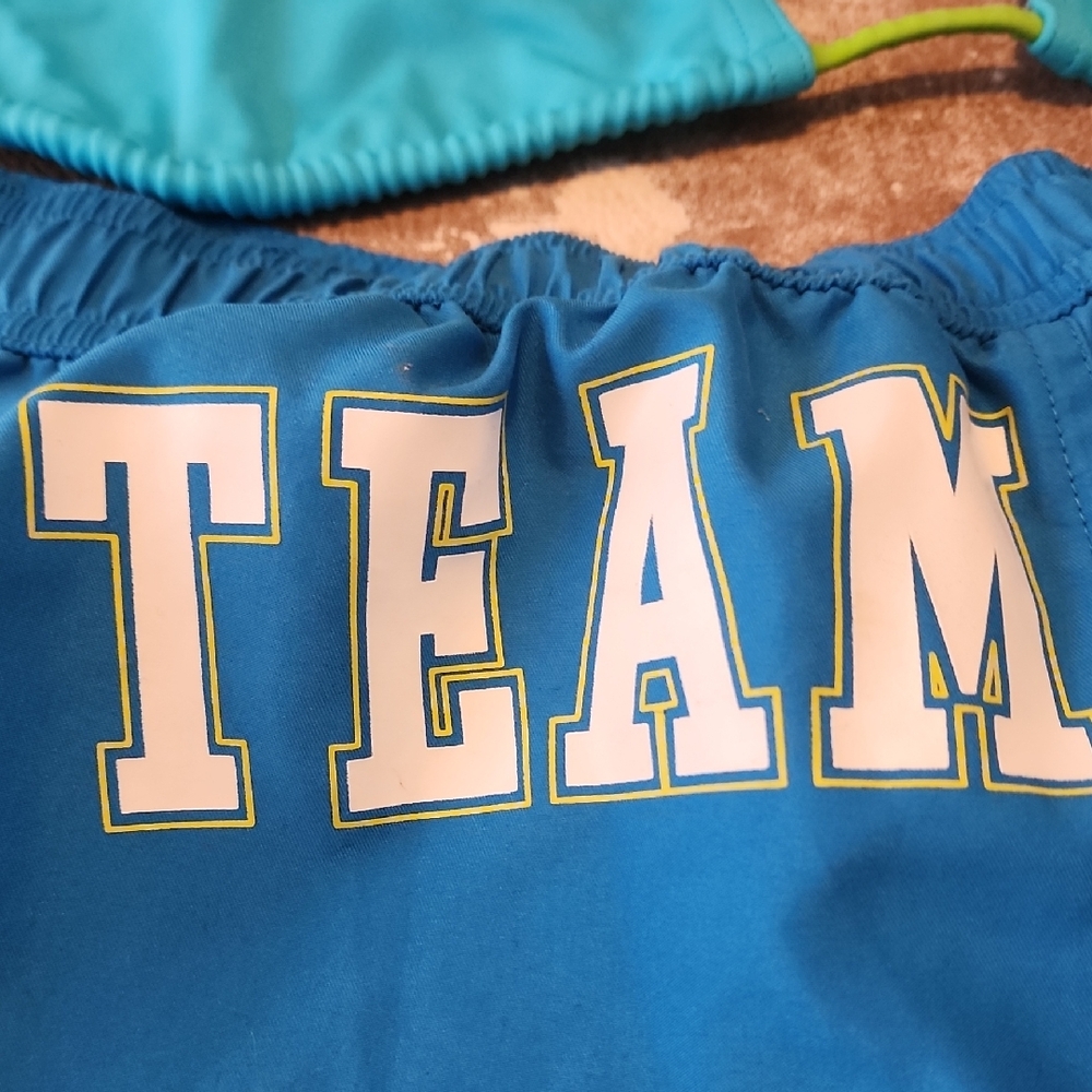 Rare Pink VS Team Pink Bundle Set. Shorts and Bikini Top. Size: M - Picture 9 of 16